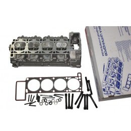 Головка блока цилиндров(ГБЦ) ЗМЗ, ГАЗ, УАЗ, Волга 406-3906562-11 общая (5-ти опорная в сборе с клапанами, ПГБЦ и крепежом) 
