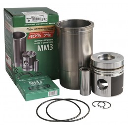 Гильза-поршневой комплект 260.1000108-А Евро-2 D=38мм. КМЗ