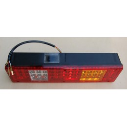 ФОНАРЬ ЗАДНИЙ ЕВРО -08 ДИОД ЛЕВЫЙ ФИШКА СБОКУ 7452-3716 ДИОД МАЗ