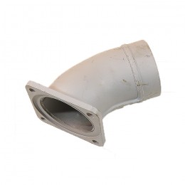 ПАТРУБОК ГЛУШИТЕЛЯ 5336 УГЛОВОЙ (ЗАСЛОНКА-ШАРНИР) 5336-1201120-10 МАЗ