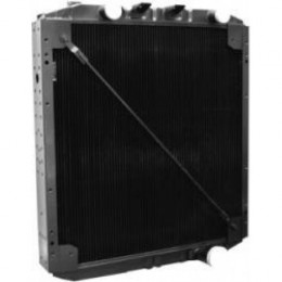 Радиатор охлаждения двигателя медно-латунный паяный, трубчато-ленточный МАЗ 5551A2-1301010-001