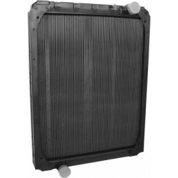 Радиатор охлаждения двигателя медно-латунный паяный, трубчато-ленточный МАЗ 64221-1301010-10