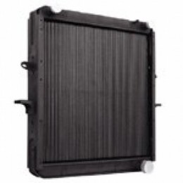 Радиатор охлаждения двигателя медно-латунный паяный, трубчато-ленточный МАЗ 64229-1301010