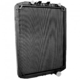 Радиатор охлаждения двигателя медно-латунный паяный, трубчато-ленточный МАЗ 642290-1301010